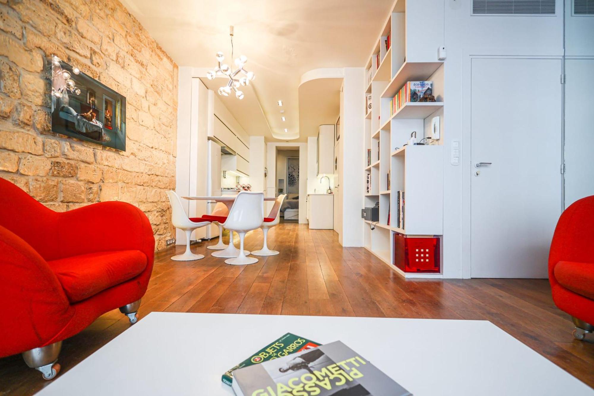 Elegant Appartement Climatise De 65 M2 Avec 2 Ch Paris Luaran gambar